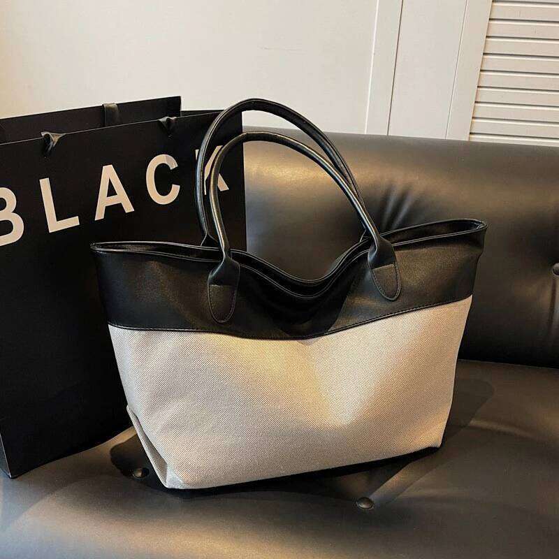 Large Capacity Nylon Straw Tote Designer Women Handbags Handmade Woven Summer Big Shopper Purses Seaside Beach Bag