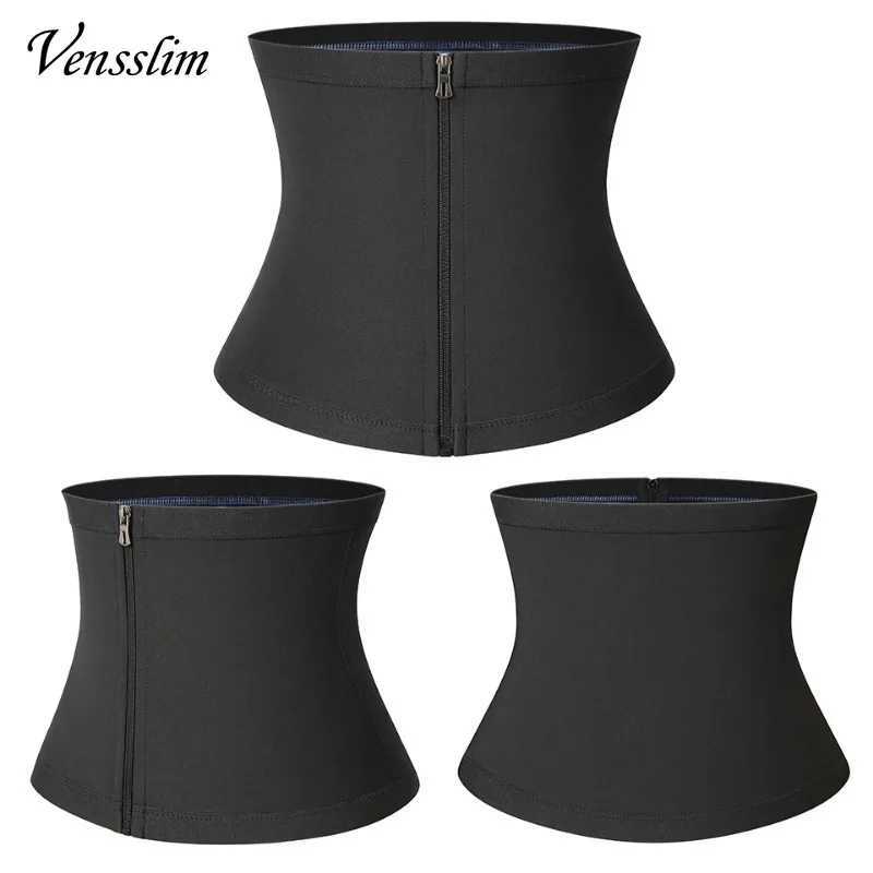 Vensslim Slimming Weight Loss Sauna Corset Men Fat Burner Body Shaper Waist Trainer Sweat Belt Hooks Tummy Control Strap W250616