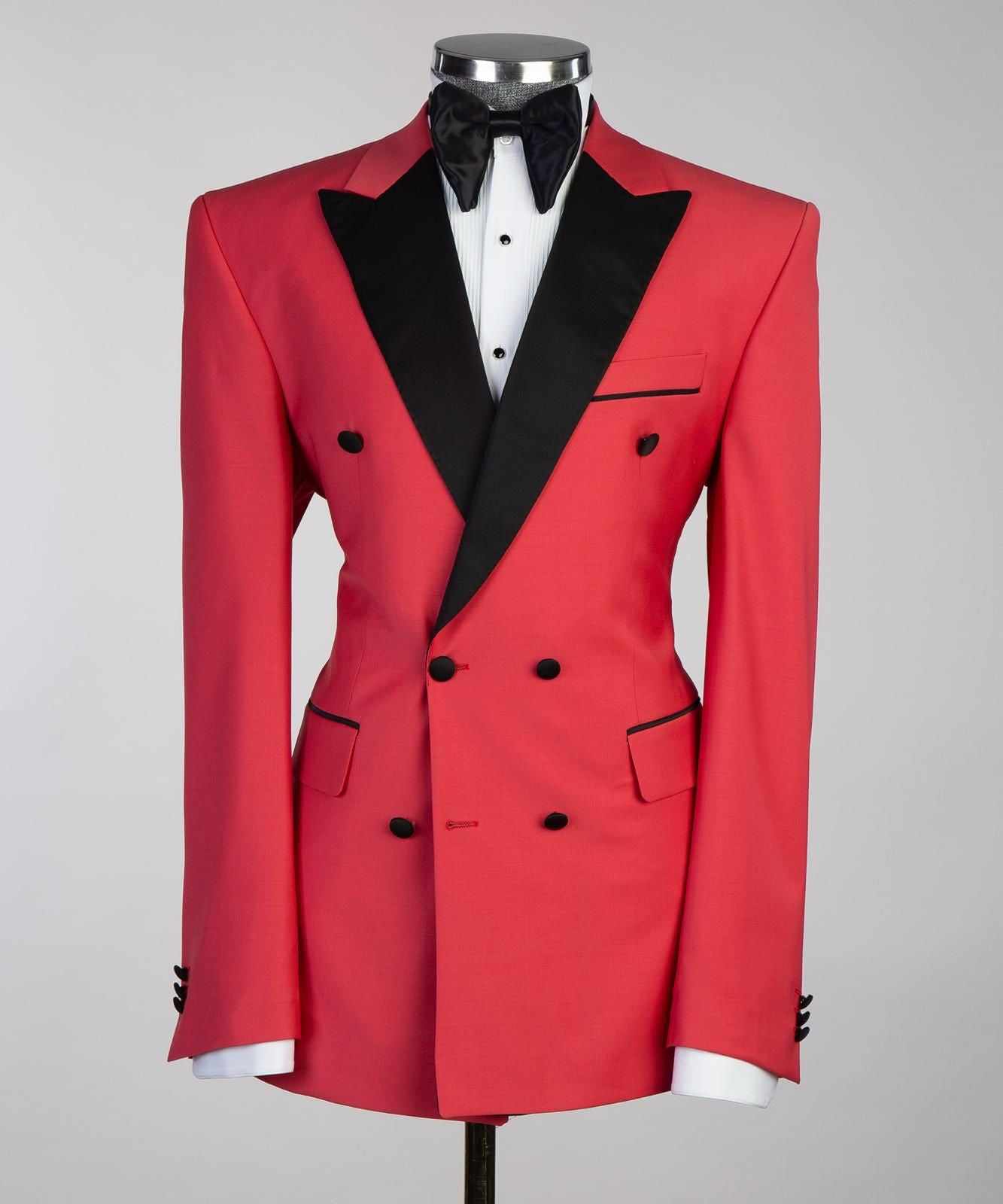 Customized Solid Color Mens Wedding Tuxedos 2 Pieces Prom Party Groom Wear Birthday Photography Formal Outfits