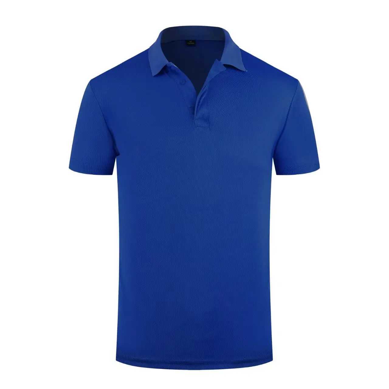 Solid color polo loose shirt 2025 summer breathable quick-drying comfortable no prints for men and women couple polo W250616