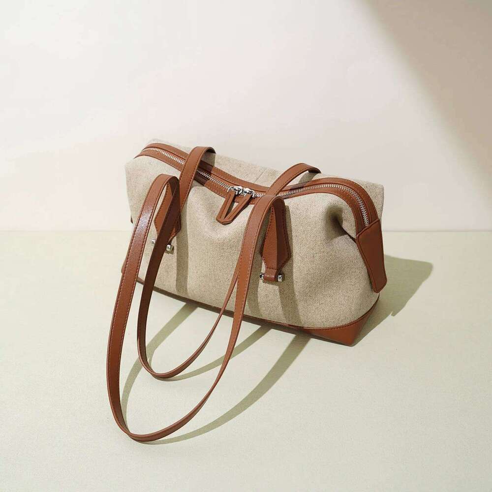 Women's Armpit Bag 2025 New Fashion Handbags for Women Vintage Boston Tote Large Capacity Shoulder Pack Versatile Daily Shopping