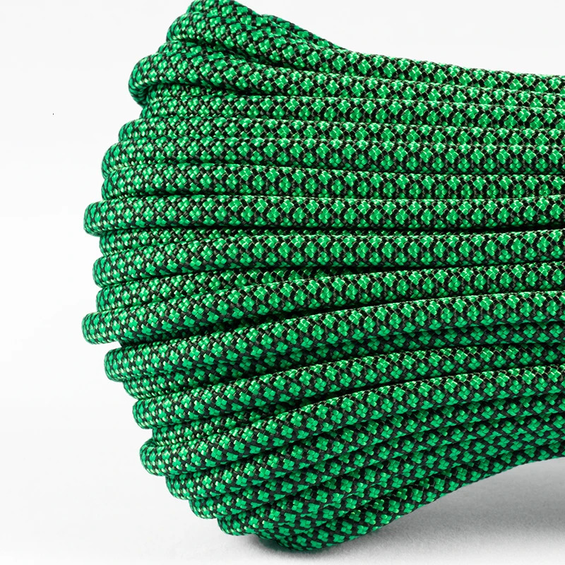 7 Cores 550 Paracord Cord 5 15 31M Dia4mm For Outdoor Camping Survival Lanyard Parachute Rope Hiking Tent Accessories 250611