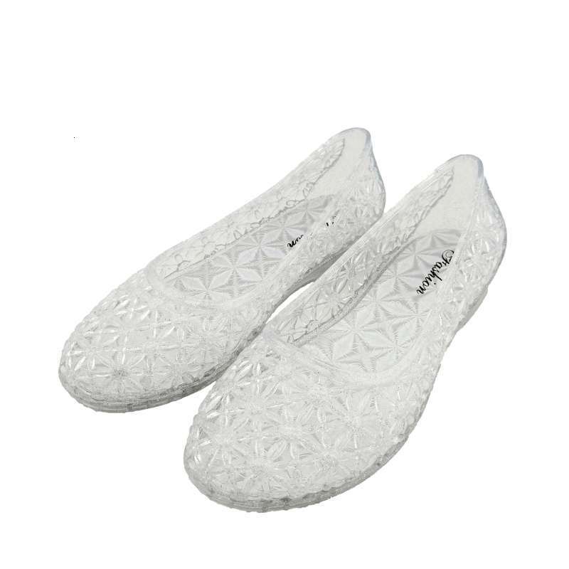 Summer Crystal Sandals Flat Shoes Fashionable Multi functional Beach Women's Sandals Designer Sandals Anti slip Hollow Women's Slippers