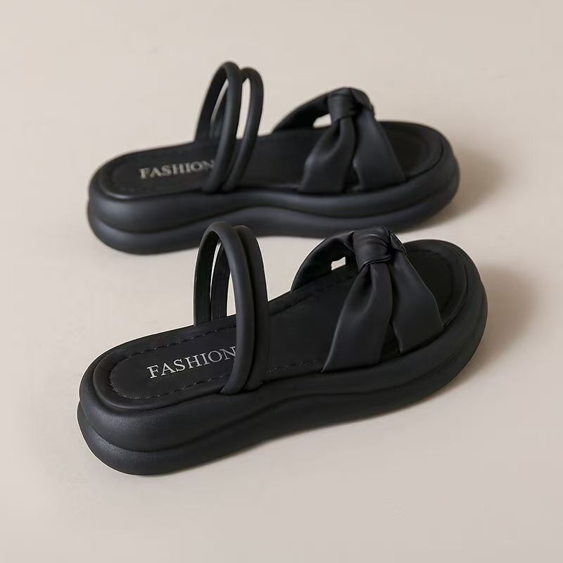 Women's Thick Bottom Sandals Summer New Multi functional Shoes Fairy Style Soft Bottom Anti slip Beach Sandals Designer Sandals