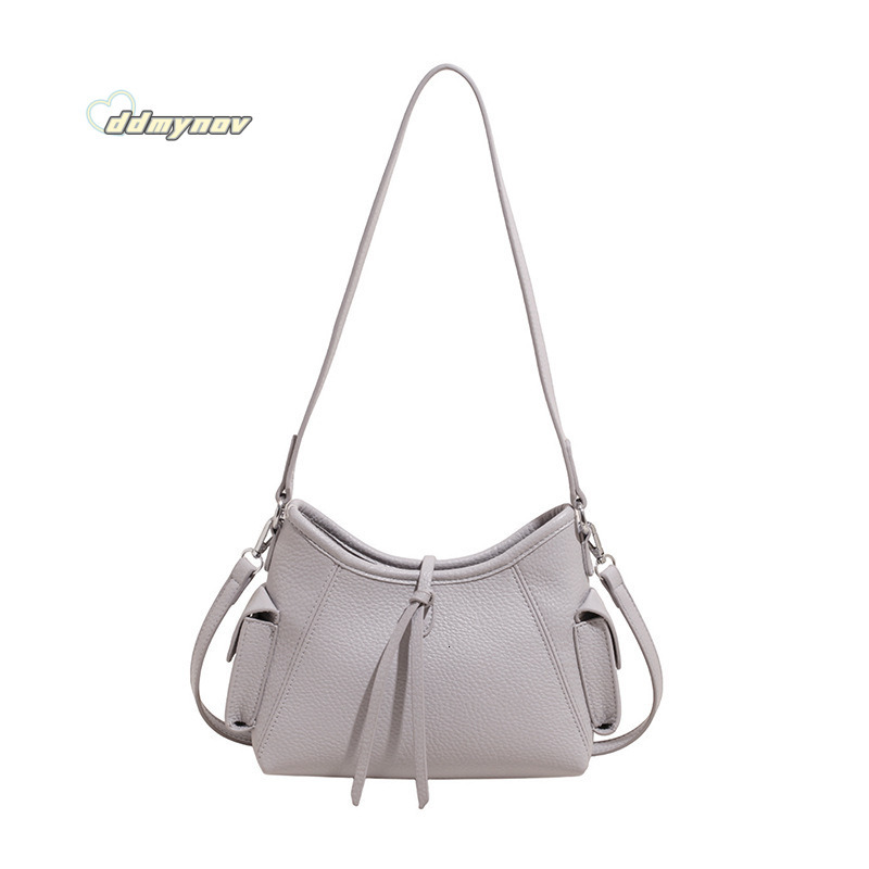 Minimalist Lychee Texture Underarm for Women 2025 Summer New Versatile Commuter High-end Single Shoulder Crossbody Bag ddmynov ddmynov