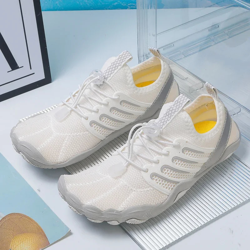 Five-Finger Mens and Womens Quick-Drying River Tracing Sneaker Breathable Swimming Beach Shoes Multi-Functional Yoga Barefoot 250613