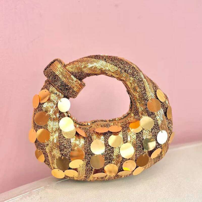 Women's Bags Designer Mini Puffer Evening Bags For Women Designer Handbags Purses New In PVC Mosaic Shiny Disc Chain Strap Wrist Shoulder