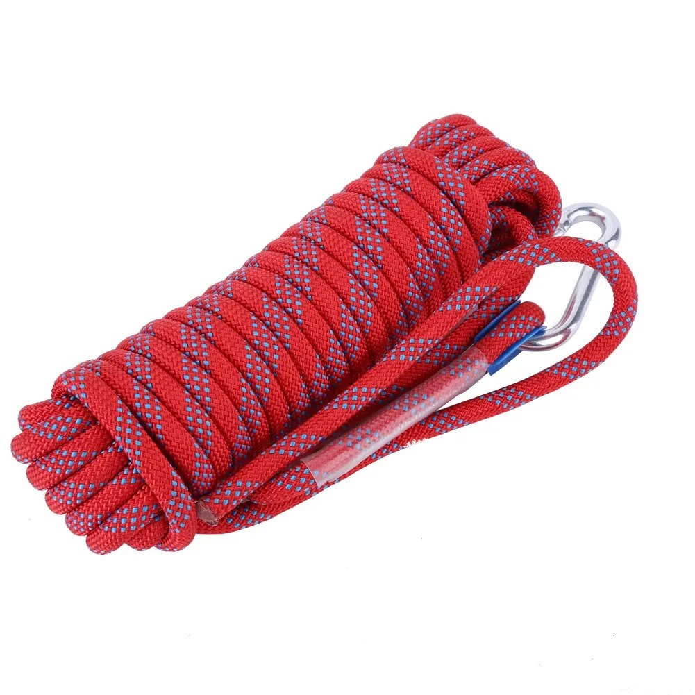 10mm Heavy Duty Paracord Panchute Corad Lanyard with Carabiner Climbing Rope Accessory 250611