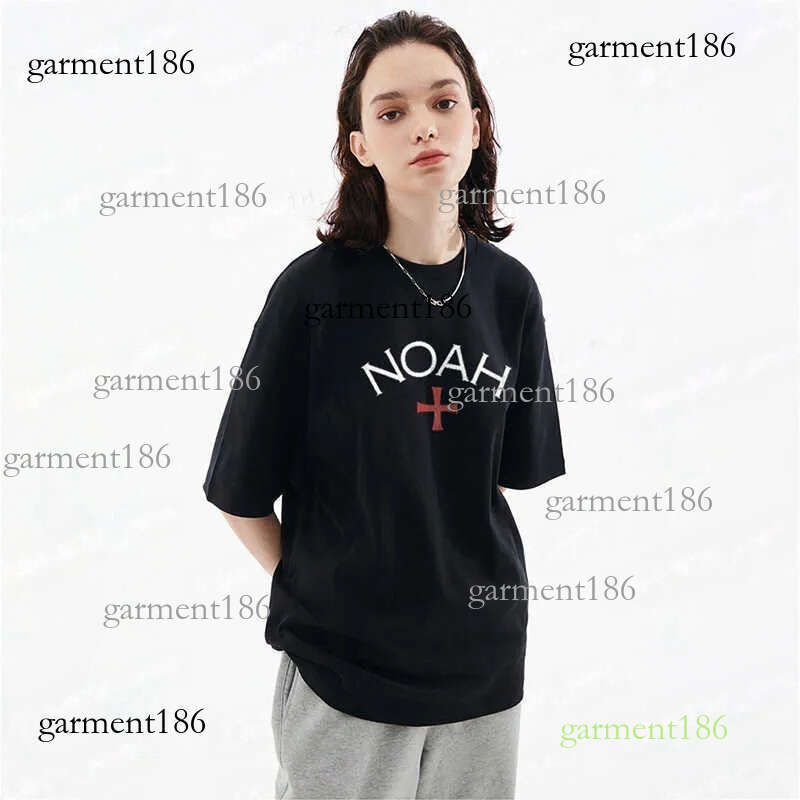 NOAH Men's T-Shirts Men Woman Clothing All-match High Street O-Neck Fashion Simple Letter Printing Casual Couple Summer 1 1 New Noah T Shirt ce2