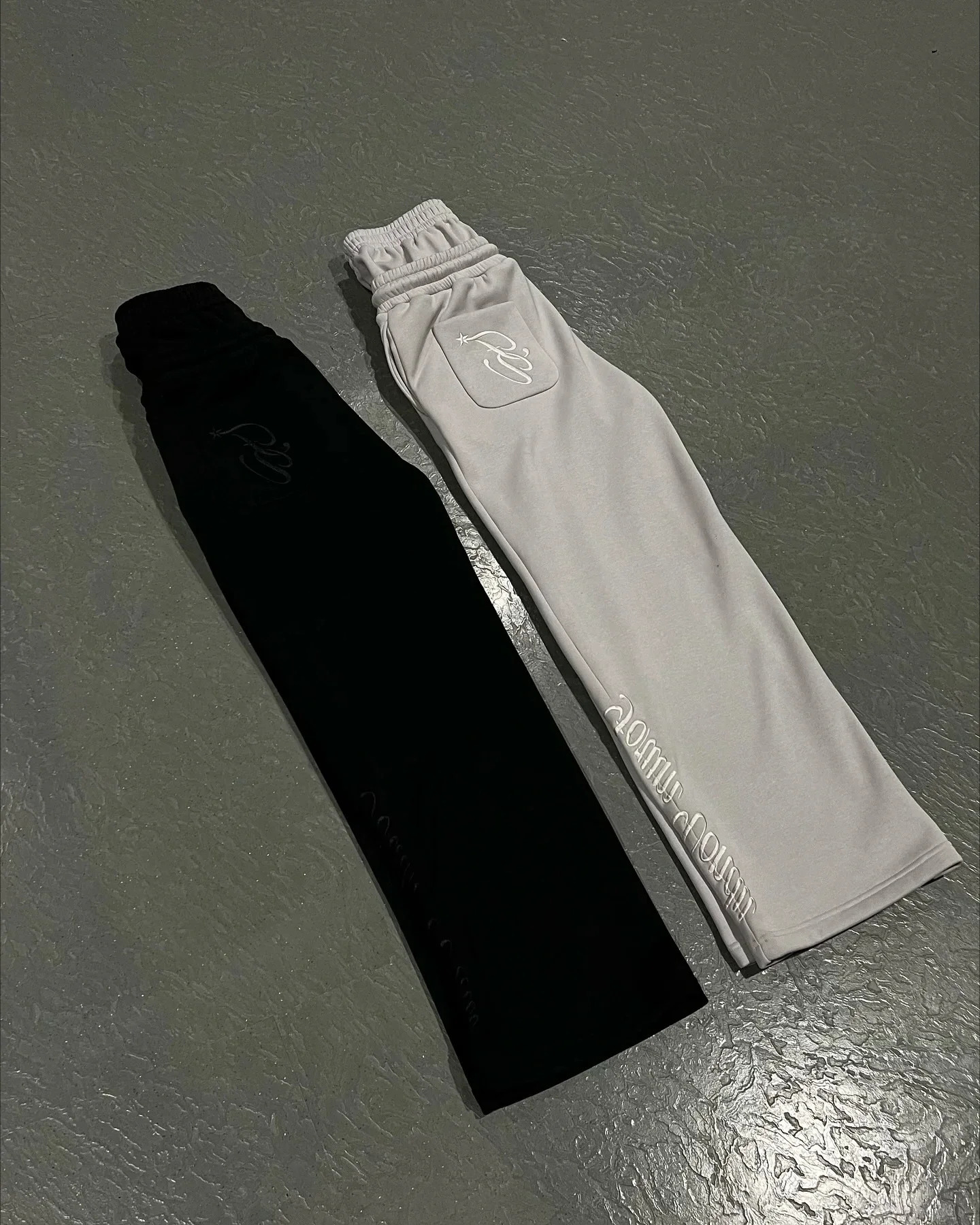 Retro Double Layer Sweatpants Y2K Pants Mens Womens Harajuku Hip Hop Letters Embroidery Retro Baggy Sweatpants Casual Pants 250612