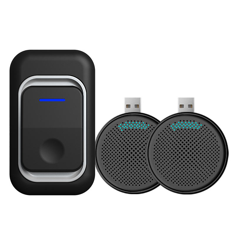 Waterproof Long-Range Wireless USB Doorbell - Easy to Install & Durable