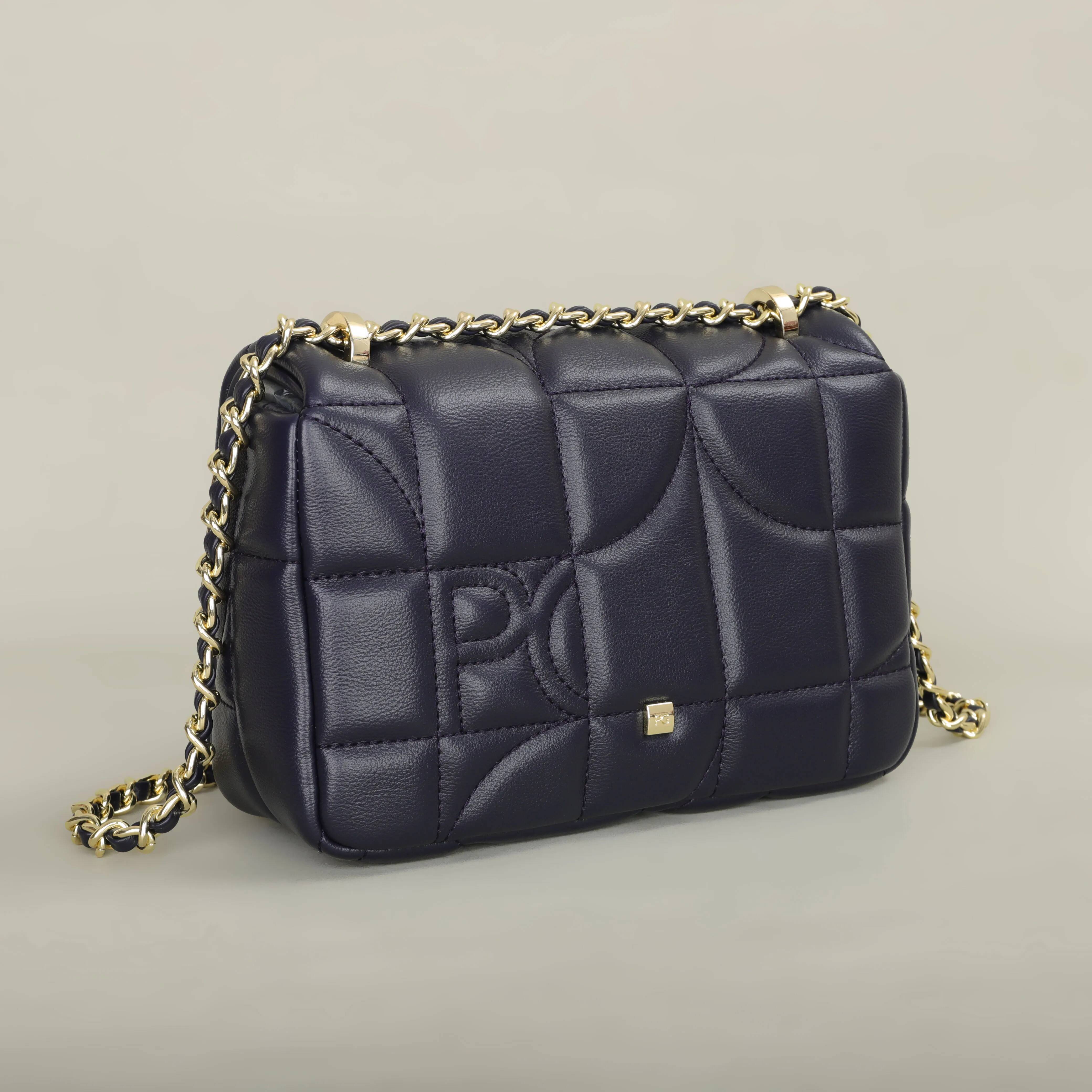 DHwanglijia PG Fashion designer bag Classic Retro Women's Shoulder Letter PU Material Party Multi functional Crossbody Bag New Design 2025