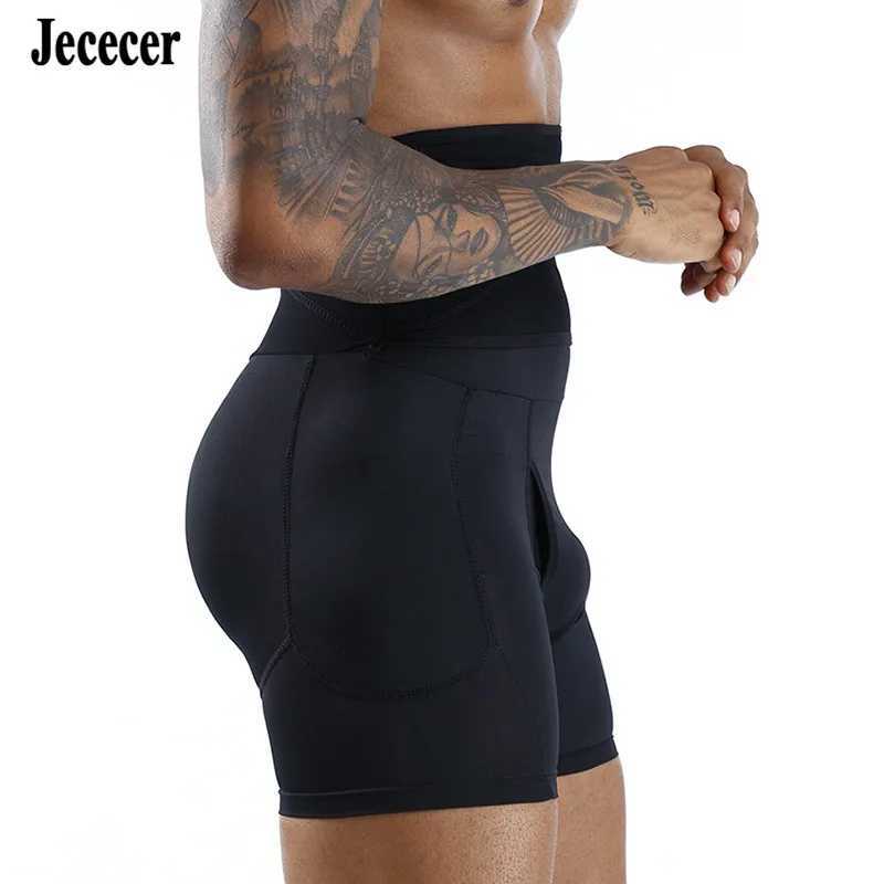 High Waist Belly Control Underpants with Reduction Girdles Tummy Shaper Men Padded Boxers Men Shapewear Plus Size S-6XL W250616