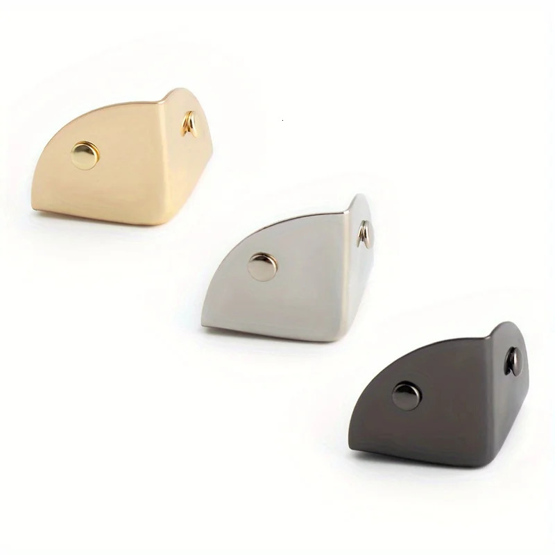 4PCS Metal Triangle Corner Protective Buckle Suitable for Leather Craft Wallet Flip Handbag Book Album DIY Hardware Accessories 250616