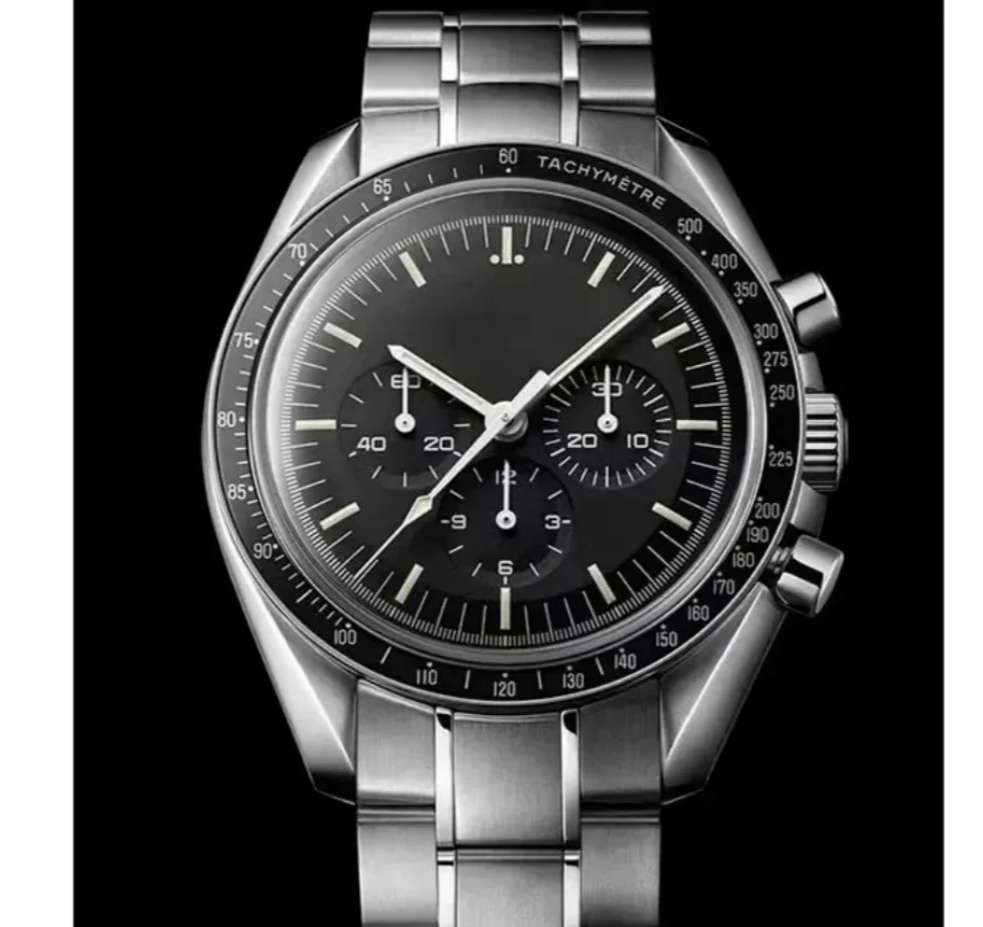 omegawatch omegawatchs Mechanical Movement Sapphire Professional Stainless Steel Wrist Men speed master Mens Watches All Dial Work 50th Watch Stopwatch 300