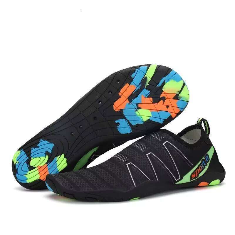 Outdoor Anti Slip Barefoot Water Shoes Women's and Men's Lightweight Quick-Dry Aqua Beach Wading Sandals