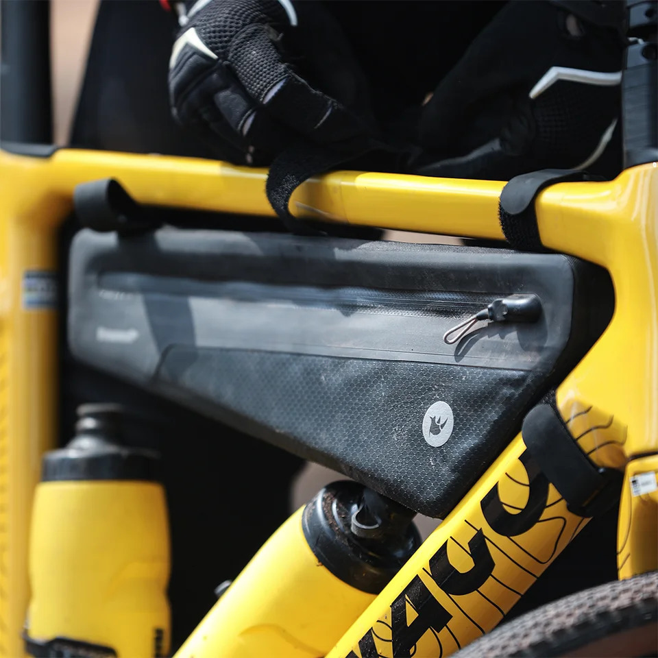 Rhinowalk Bicycle Frame Bag Bikepacking IPX4 Waterproof 2.6L/1.7L For Mtb Road Gravel Bike Accessories Paint-safe Secure Fit 250610