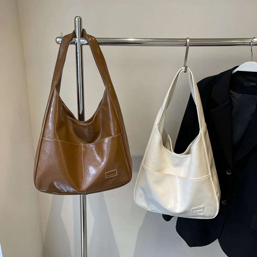 Trendy Hobo Bag for Women Crafted from Durable PU Leather with Magnetic Closure Ideal for Travel and Commuting 250609