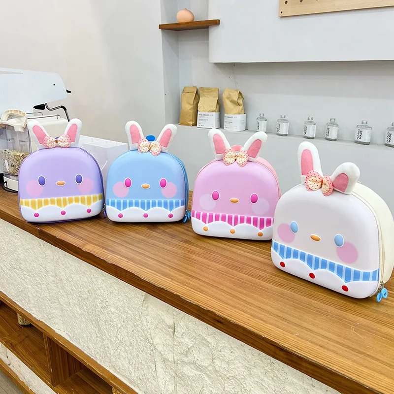 Girls Backpack Cute Rabbit Kindergarten School Bag Fashion Cartoon Shoulders Highcapacity Outdoors Travel Kids Gifts 250615