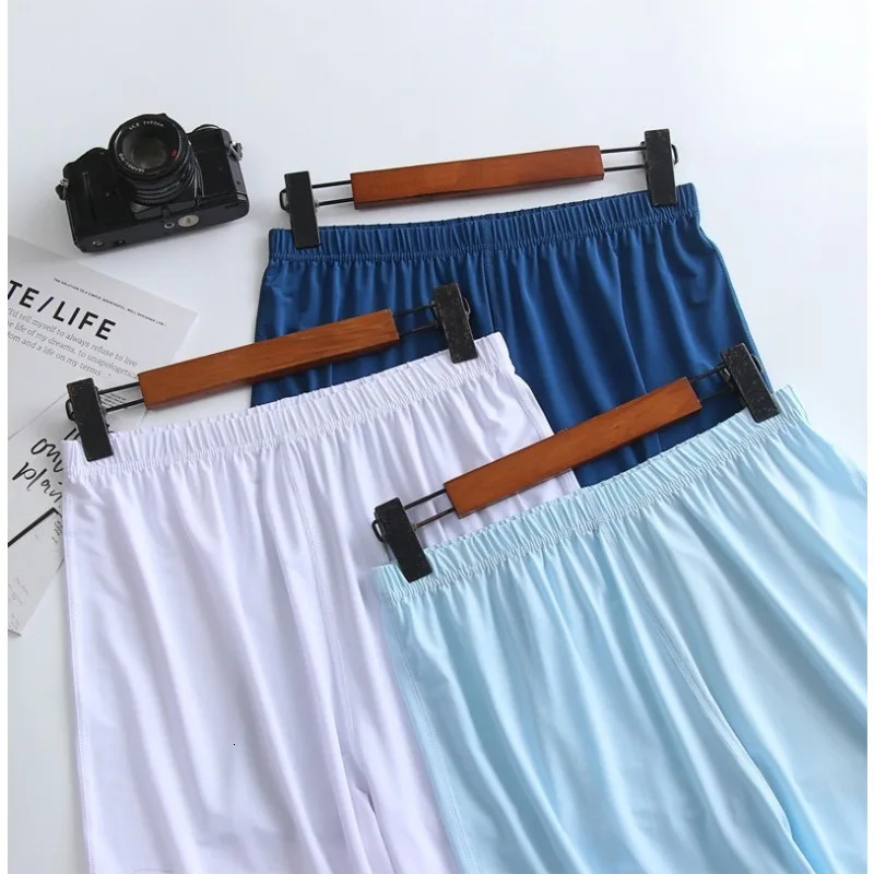 Breathable Ultra Thin Mens Summer Lounge Shorts for Home Sleep 250614