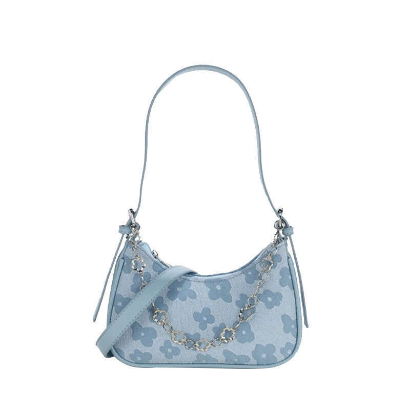 Free shipping designer bag Luxury High end Printed Chain Underarm for Women New Fashion Versatile Jacquard Shoulder Simple Commuter Small Bag Handbags