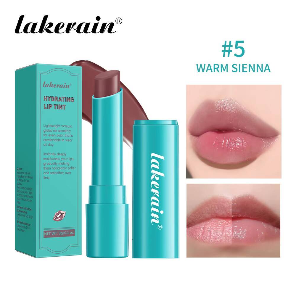 Moisture Hydrating Tinted Lipstick Long-Lasting Moisturizing Nutritious Pomade Red Tint Lipgloss Fruity Thrive Lip Care happy