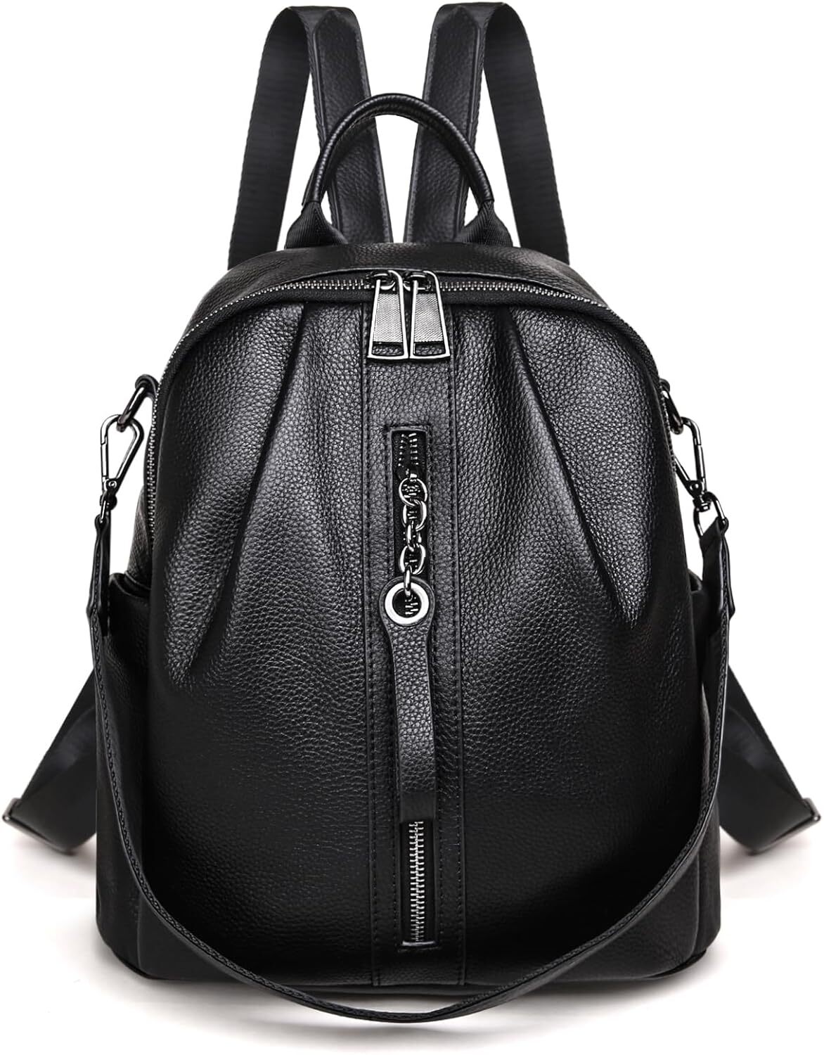 BOYATU Genuine Leather Women: Fashion Designer Backpack Purse Travel - Soft Convertible Shoulder Bag for Work, Commuter