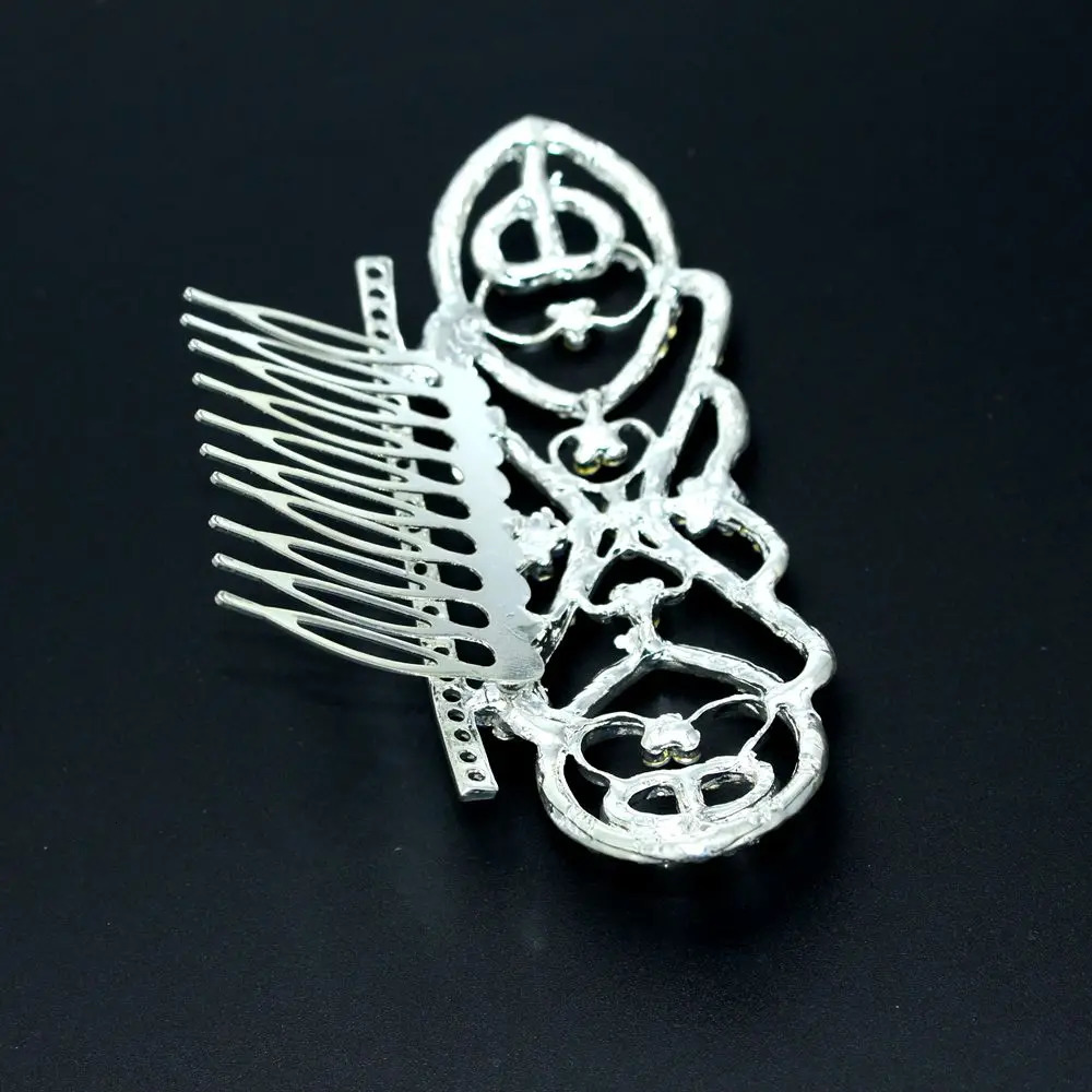 Movie The TwilightFilm TV Quality Breaking Dawn Bellas Hair Comb Bridal Crown Wedding Blue Crystals 250610