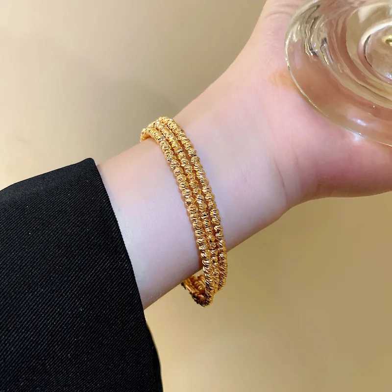 Irregular Geometry Five-Layer Bangles Womens Light Luxury Adjustable Fashion Personality High Sense Hand Jewelry Z250616
