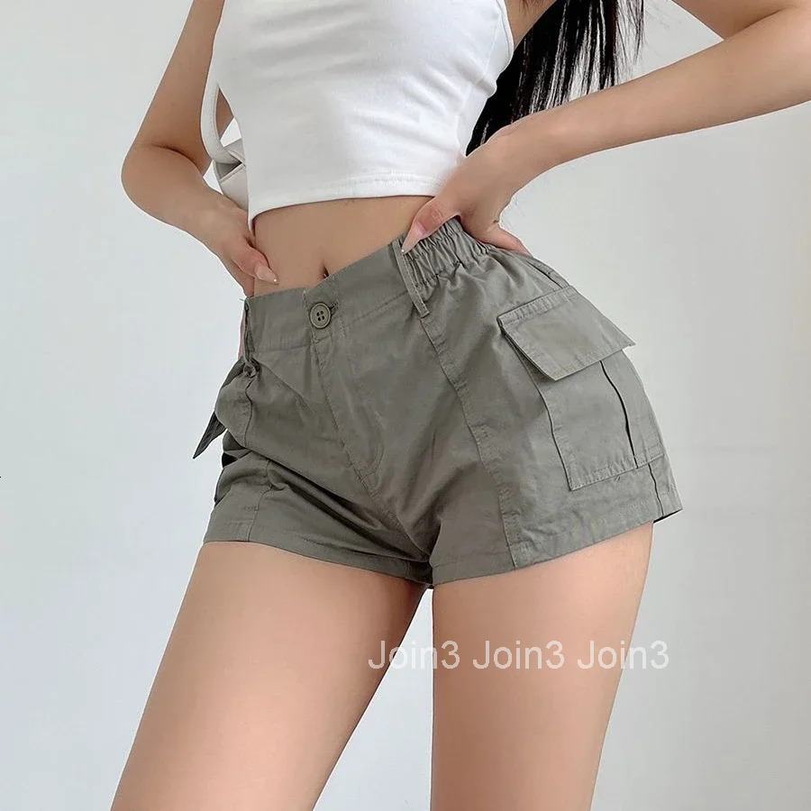 Short Pants Woman High Waist Shorts for Women Cotton Harajuku Fashion Summer Youthful Wholesale XL Elegant Classic Stretchy Hot