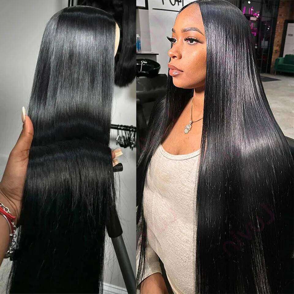 Bone Straight HD Front Wig 13x4 Wigs For Women 13x6 Full Head Lace Frontal Brazilian Remy Human Hair Pre Plucked