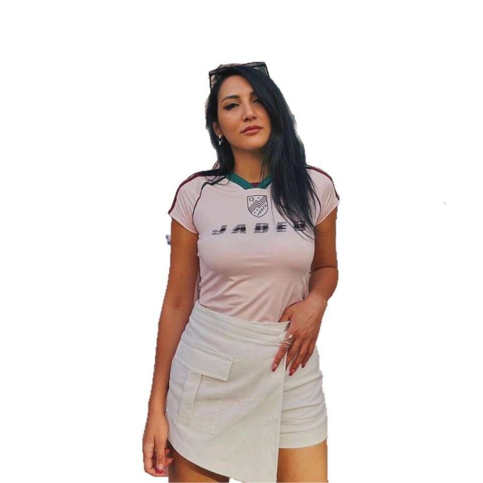 Spring New American Street Style Number Letter Slim Fit Casual Short Sleeve T-Shirt Breathable B5