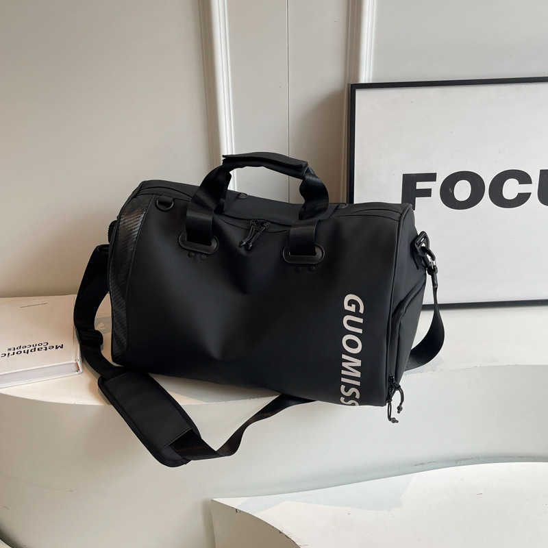 New Model Shoe Compartment Large Capacity Travel Bag Handheld Dry Wet Separation Gym Bag Short Trip Travel Bag Luggage Bag