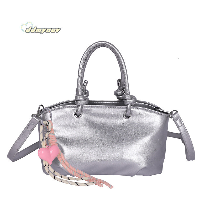 Korean Style Fashion Simple Handbag for Women 2025 Summer Niche Trendy Versatile Commuter Shoulder Crossbody Bag ddmynov ddmynov