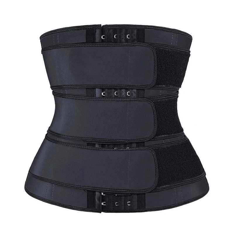 CXZD Men Waist Trainer Trimmer Belt Weight Loss Body Shaper Sauna Sweat Workout Sweat Belly Belt Fitness Gym Shapewear Girdles W250616