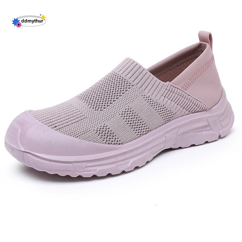 2025 Slip-On Lazy German Training Women's Spring and Autumn New Soft Sole Comfortable Breathable Shoes ddmythur