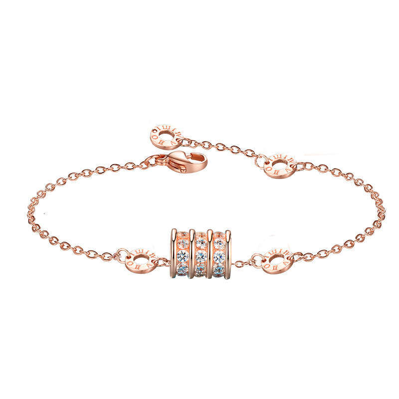 Sier Small Waist Bracelet Women, Ins Niche Design, High-end Feel, Versatile Jewelry, Gift for Girlfriend on Qixi Festival, Simple Style