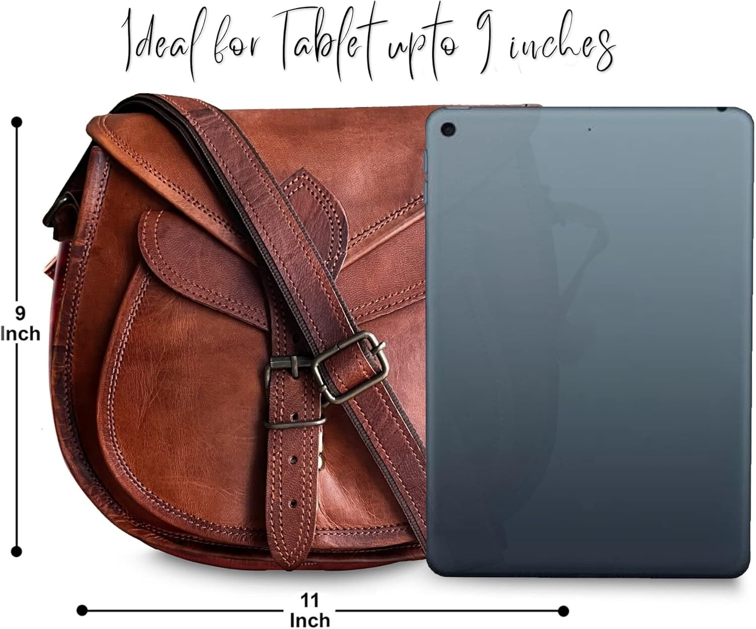 Leather Crossbody Satchel Bag Vintage Purses Handbags for Women