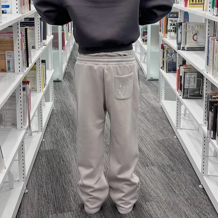 Retro Double Layer Sweatpants Y2K Pants Mens Womens Harajuku Hip Hop Letters Embroidery Retro Baggy Sweatpants Casual Pants 250612