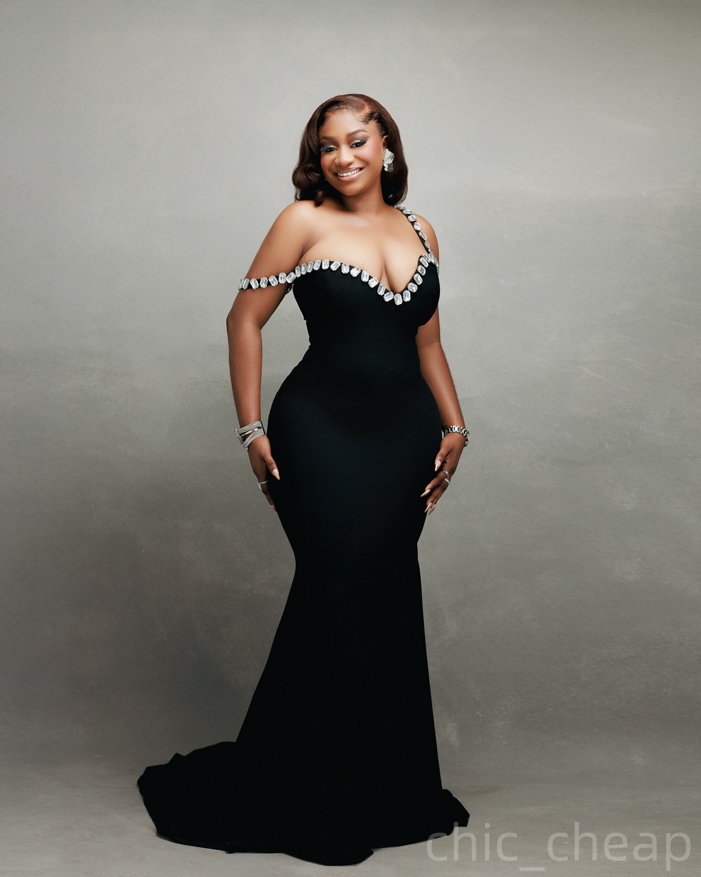 Black Mermaid Prom Dresses 2025 One Shoulder Crystals Satin Evening Formal Party Second Birthday Engagement Gowns Plus Size Dress For Special Occasion