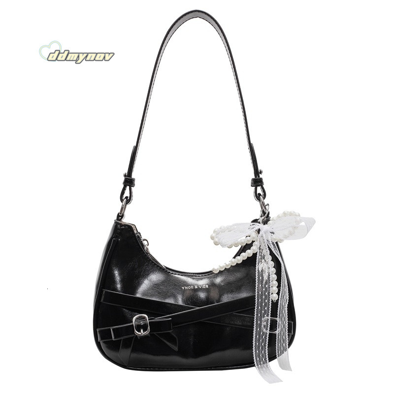 Korean Style Niche Chic Underarm for Women 2025 Spring New Trend Versatile Commuter Shoulder Crossbody Bag ddmynov
