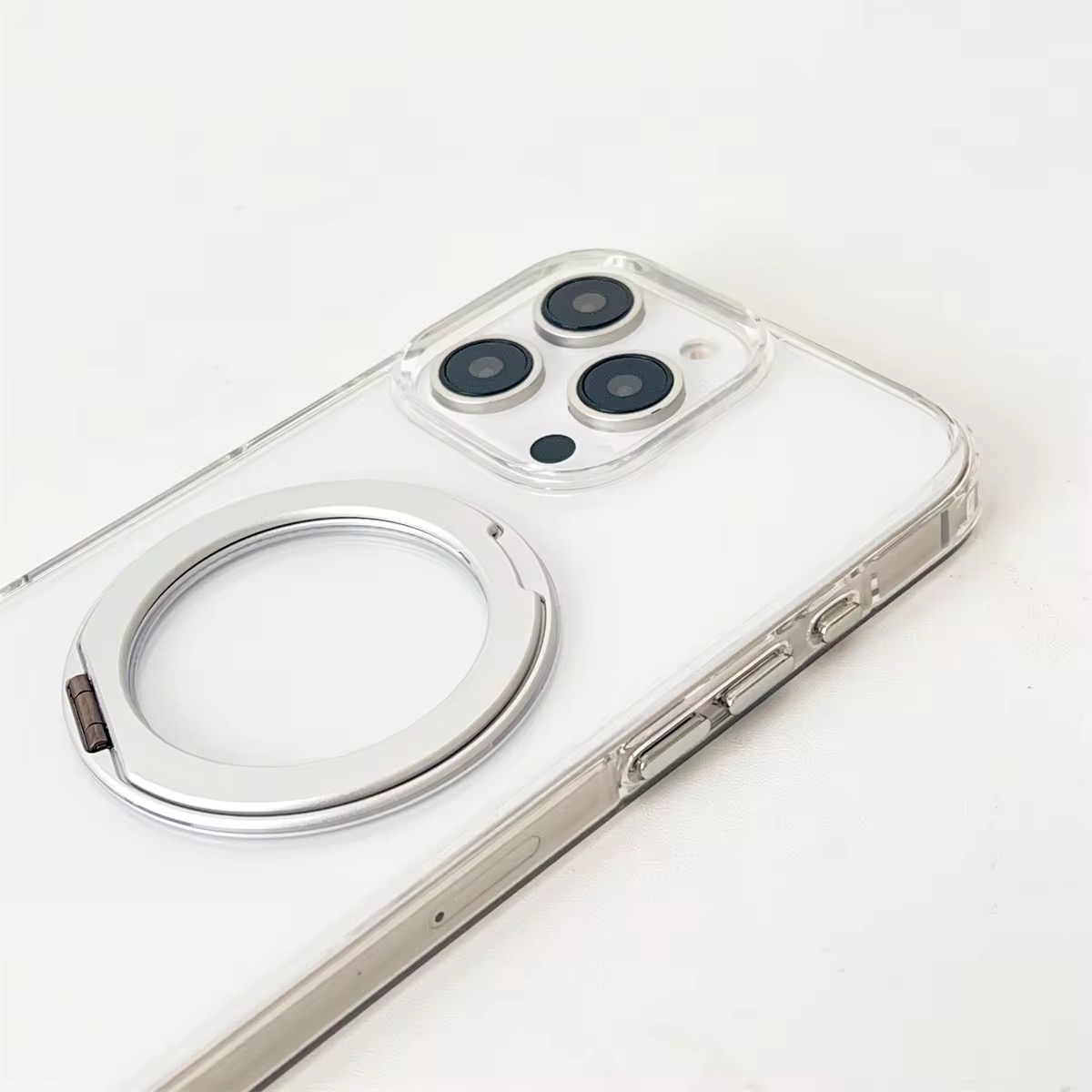 Durable Protective Shell with Integrated Adjustable Kickstand for Mobile Devices