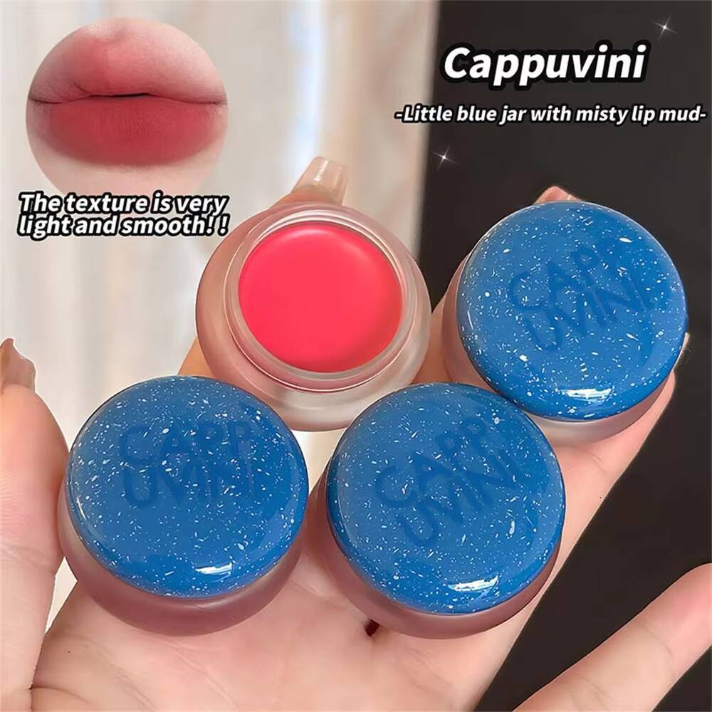 Slightly Drunk Rose Canned Mud Mist Lipstick Moisturizing Velvet Matte Mousse Solid Lip Gloss Rouge Cream Tint Lips Makeup happy