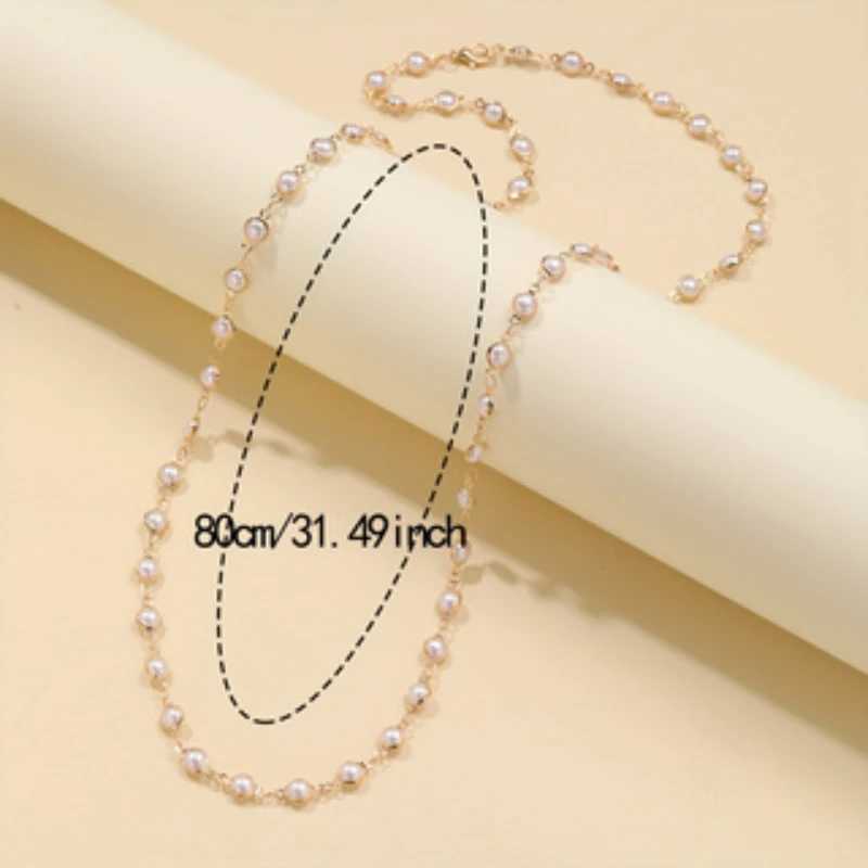 French Retro Trend Geometric Long Chain Tassel Necklace Ladies Gentle Elegant Temperament Holiday Accessories Jewelry W250616