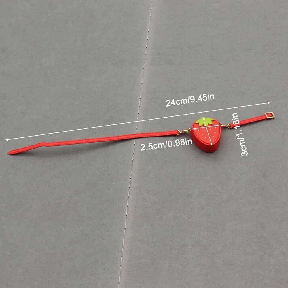 Women's Bags Designer Cute PU Crossbody Strawberry Bag 17Cm Mini Doll's Clothes Outfit Accessories Labubu V1 V2 1/6 BJD Clothing Gift For Ch