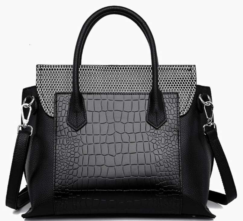 Hot Selling Brand Crocodile Pattern Leather Handbags Designer High Quality Alligator Large Capacity Lady Totes Shoulder Crossbody Bag