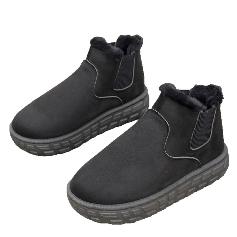 hot Free shipping designer Boots for woman cotton shoes keep warm Fashion Boots platform black brown khaki snow boots