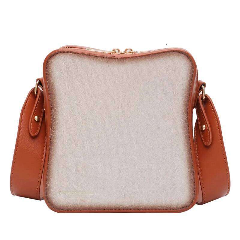 Fun Toast Design Crossbody Pu Leather Fashion Women Purses And Handbags Girl's Shoulder Female Clutch Bag New