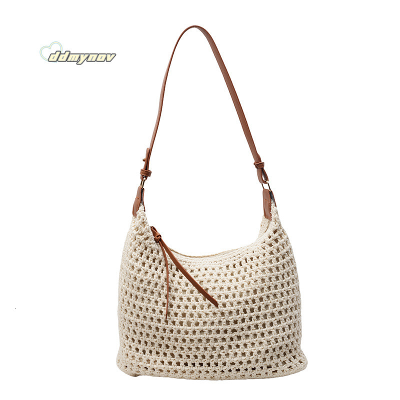 Summer Casual Straw Large Capacity Underarm for Women 2025 New Forest Style Literary Lazy Shoulder Crossbody Bag ddmynov ddmynov ddmynov