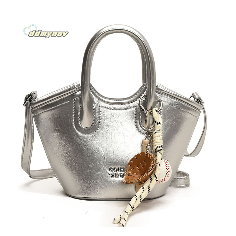2025 Spring New High-End Niche Handheld Bucket Versatile Commuter Shoulder Crossbody Bag for Women ddmynov ddmynov